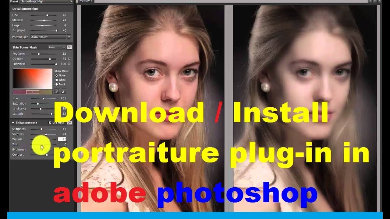 photoshop portraiture plugin